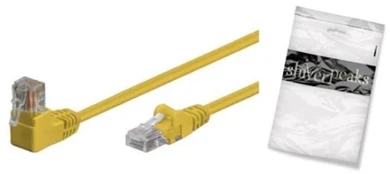 Shiverpeaks Patchkabel cat6 S/FTP PIMF kątowy-prosty geltona 7,5m (BS08-64062)
