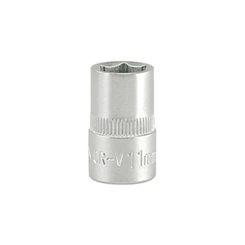 Galvutė 3/8, 11mm, 6-Kampė, Cr-V