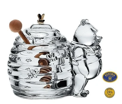 Crystal Bohemia Bohemia Indas medui 15cm "Meškutis"