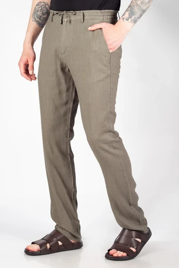 Lininės kelnės BLK JEANS