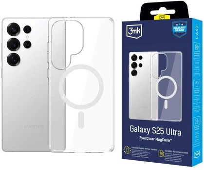 Dėklas 3MK EverClear MagCase do Samsung Galaxy S25 Ultra