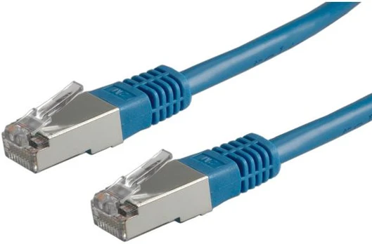 Roline PatchCord, S/FTP, Kat.5e, 2m, mėlyna (21.15.0344)