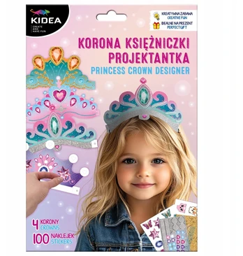 Kūrybinis „Kidea Princess Crown“ rinkinys (KKPKA)