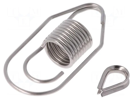 Spring with lug for rope tightening | Series: FC/FD/FL/FP