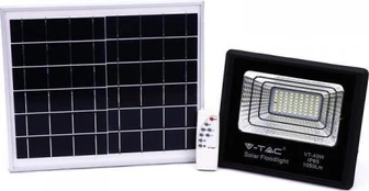 16W LED prožektorius su saulės baterija.