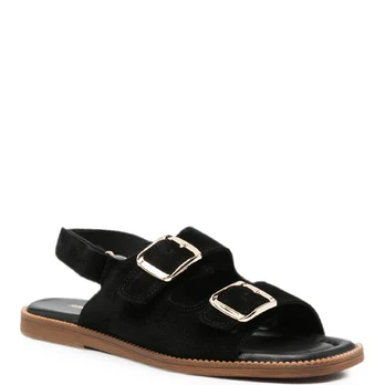 Basutės moterims, Juoda, Sandals