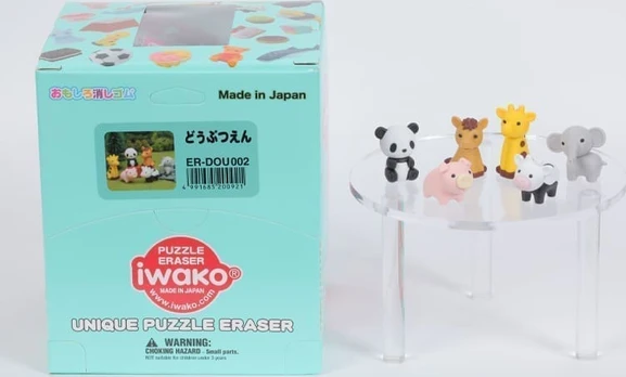 IWAKO trintukai – dėlionės „Zoo””, 60 vnt. Mix