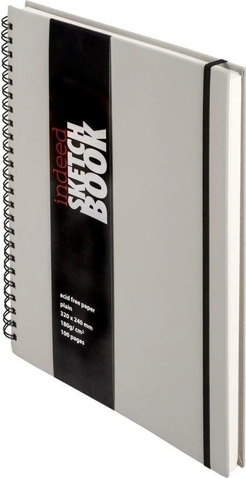 Antra Sketchbook sąsiuvinis A4 + Pilka