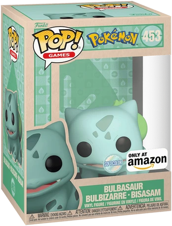 Funko POP! Pokemon - Bulbazaur ( soft colour )