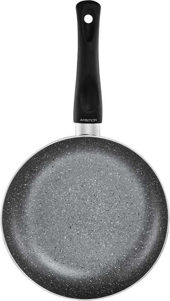 Keptuvė Pedra su powłoką Qualum Basic Stone Edition 20 cm AMBITION