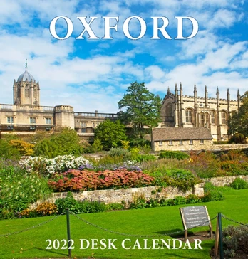 Oxford Colleges Mini Desktop Calendar - 2022