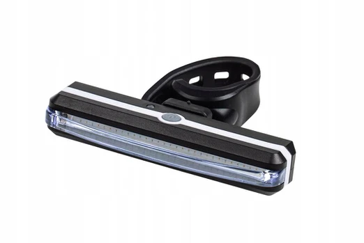 Led galinis dviračio žibintas 100lm usb laikiklis