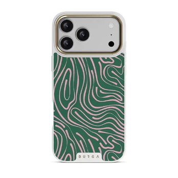 Hawaiian Breeze - iPhone 17 Pro Max Case, Elite Light (MagSafe) / Gold