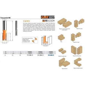 Frezavimo peilis CMT S8, 51 mm