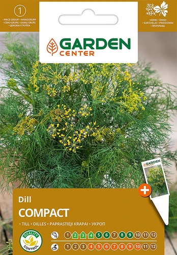 Sėklos Garden Center krapai COMPACT, 3 g