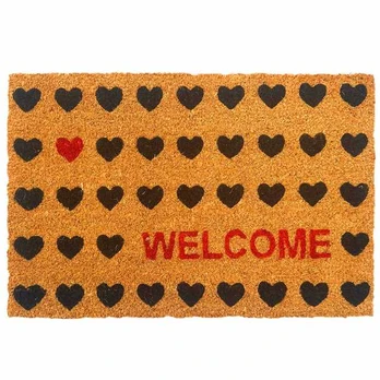 Kokosinis durų kilimėlis: Welcome