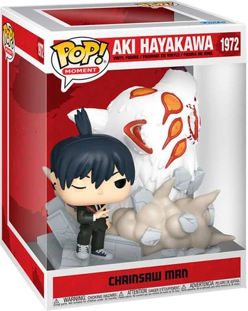 FUNKO POP! Moment Vinilinė figūrėlė: grandininis pjūklas Man - Aki (Fox Devil)