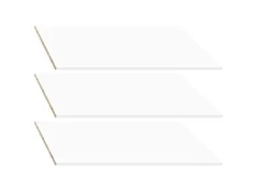 Lentyna, 75.9 cm x 51.4 cm, balta, 3 vnt. kaina