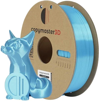 Copymaster3D PLA Silk 1.75mm 1kg Sidabrinis
