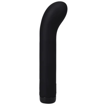 Doc Johnson Juodas Silicone Vibrator 10-Function USB Rechargeable