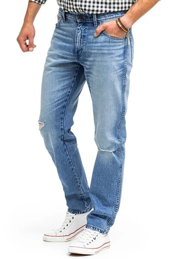 Vyriškos prigludusios džinsinės kelnės, Wrangler TEXAS TAPER
