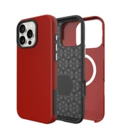 Dėklas Perfectionists Triangle Mag Case Apple iPhone 17 raudonas
