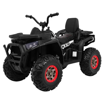 Elektromobilis Quad ATV Desert Juodas
