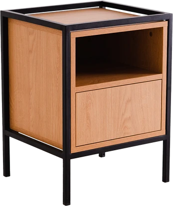 Customform Kavos staliukas, RAVE BASIC 80, 85x80x45 cm, Juoda/Auksinė