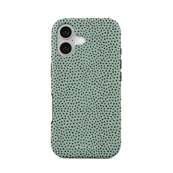 Mint Gelato - Dots iPhone 17 Case, Tough (MagSafe) / N/A