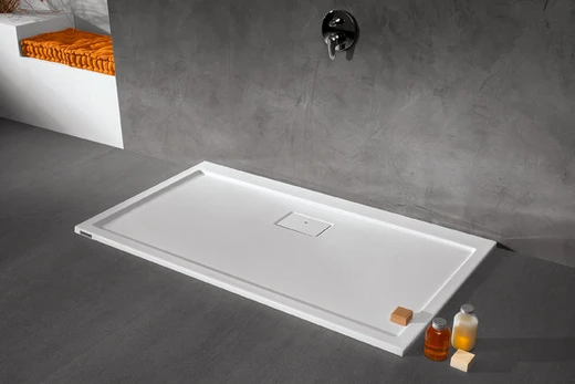 Dušo padėklas Sanplast Space Line B/Space 80x120x3, spalva balta