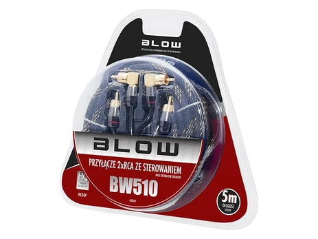 Blow Kabelis 2xRCA 6mm 5m Hi-End
