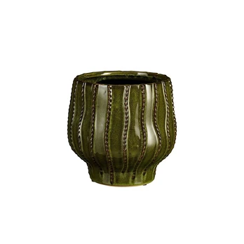 Gėlių vazonas Mica 1173849, keramika, žalias