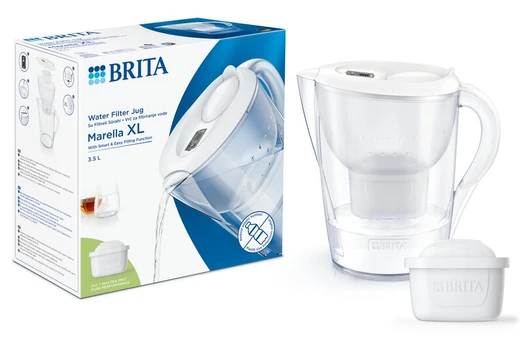 BRITA MARELLA XL, 1 vnt MXpro baltas