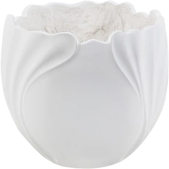 Beliani Vazonas ARPONE 44 cm baltas