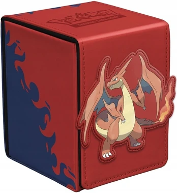 Ultra Pro UP - Mega Charizard Y Alcove Flip Deck Box for the Pokémon