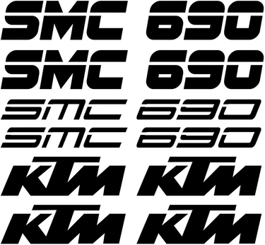 KTM 690 smc motociklo lipdukai