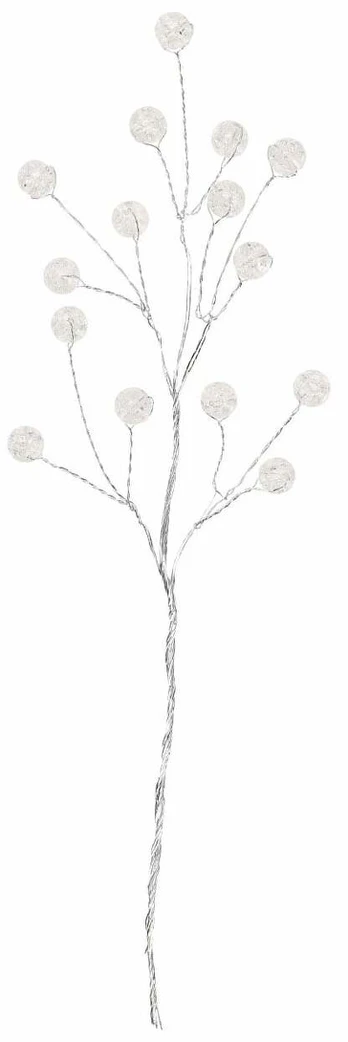 Home4You Dirbtinė šakelė SHINE 16cm, kvadratiniai perlai
