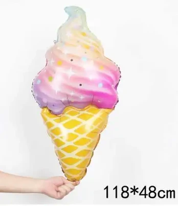 118x48cm Folio Balloon Ice Cream BIG