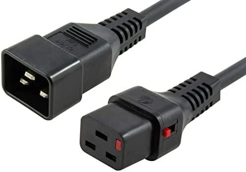 MicroConnect IEC kištukas C20–C19 IEC užrakto maitinimo kabelis