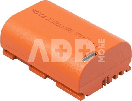 SmallRig 4968 LP-E6NH USB-C Rechargeable Camera Battery Orange