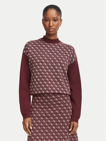 Guess Megztinis W5BR23 Z3JD2 Vyšninė Regular Fit