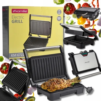 Kontaktinis grilis Kamille, 900 W