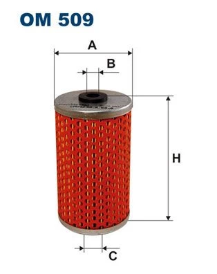 Alyvos filtras FILTRON OM 509