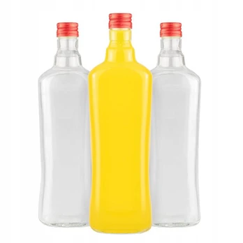 5x Stiklinės butelės Diva 500 ml su kamšteliais