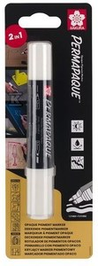 Sakura MARKER PERMAPAQUE DUAL POINT BALTA