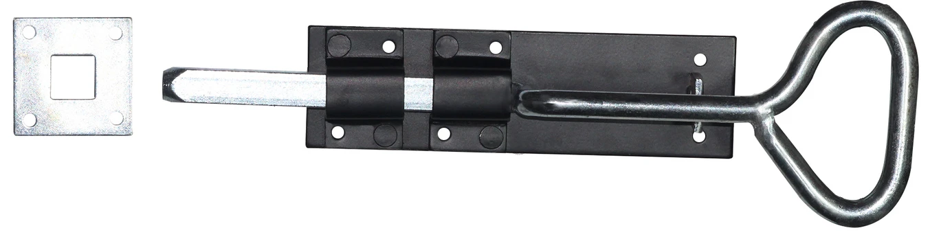 Durų skląstis Okko GB-1043, juoda, 30.4 cm