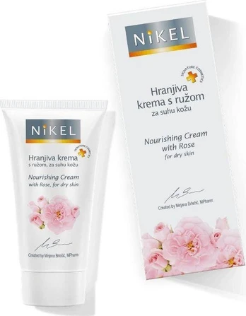 Nikel NIKEL, Odżywczy krem do twarzy su Różą, 50ml