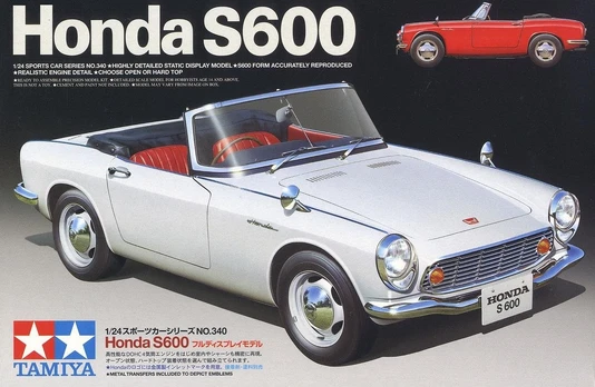 Tamiya - Honda S600, 1/24, 24340