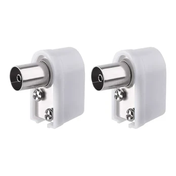 Emos IEC plug socket plug-in angled connector