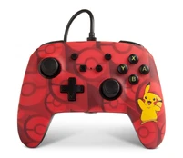 Pikachu Wired Controller Nintendo Switch kaina